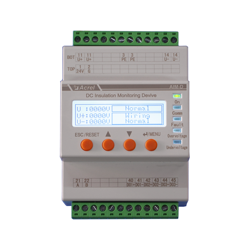 AIM-D100 TH DC Din Rail Insulation Cras Fabrica IMD cum LCD Display