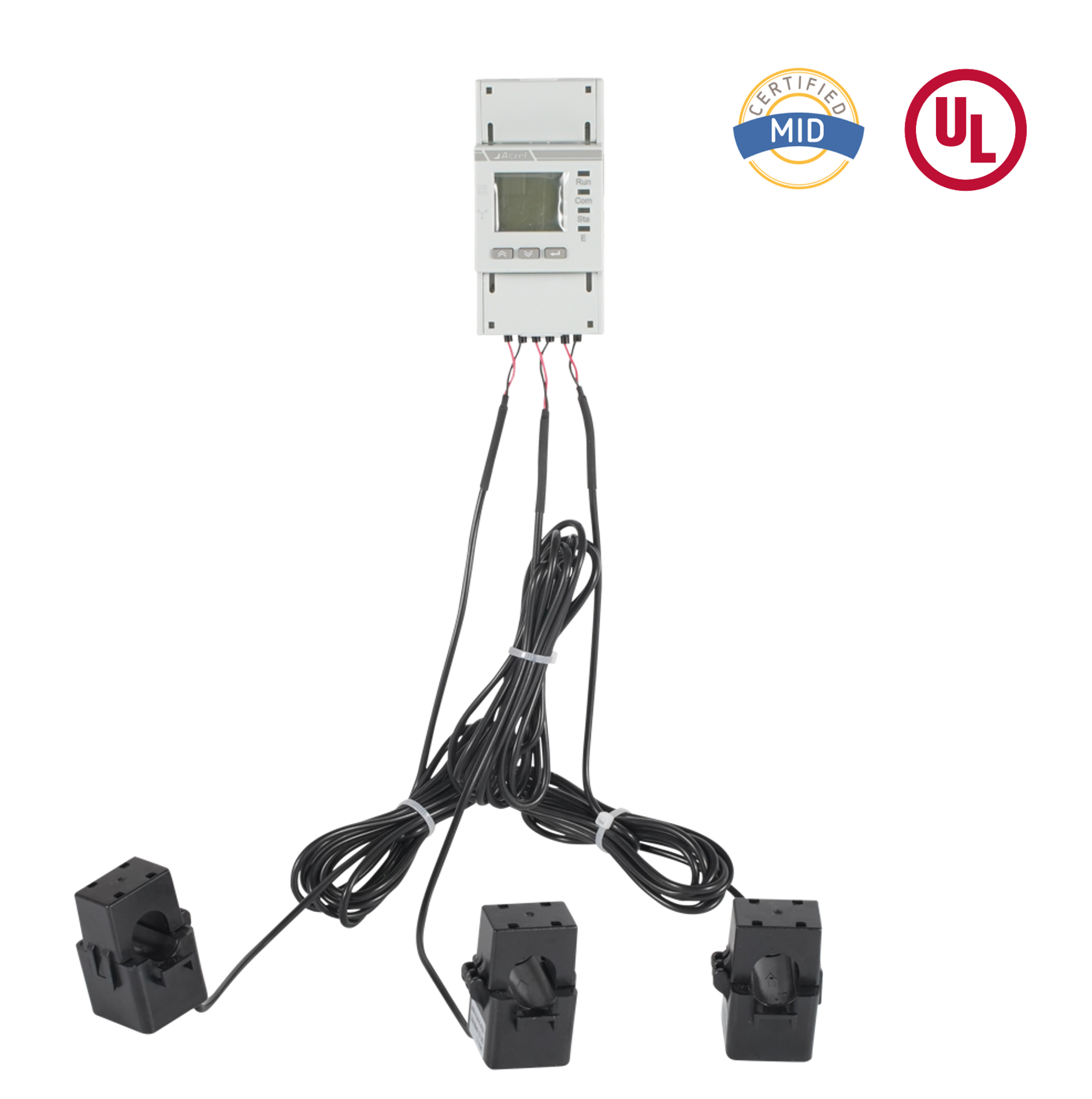 UL Certified AC Tres Phase Energy Meter cum Split Core CTs