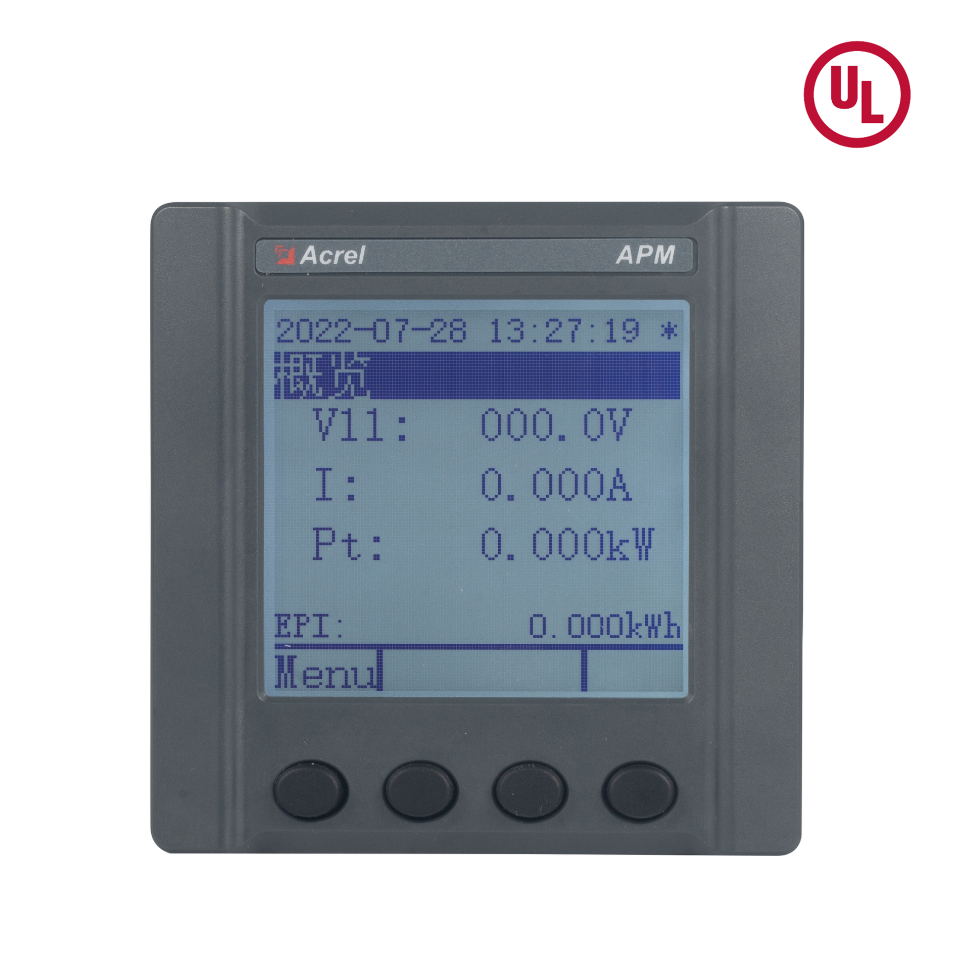 UL Certified High Accuracy Class 0.2S AC tribus Phase Energy Meter